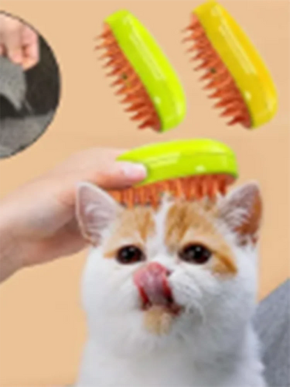Hot pet spray massage comb to remove floating hair special comb bathing artifact cat dog supplies