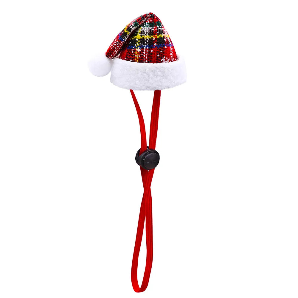1PCS Cute Pet Dog Caps Christmas Cat Dog Costume Headwear Cap Hat Christmas Pets Dog Grooming Accessories Bulk Decoration