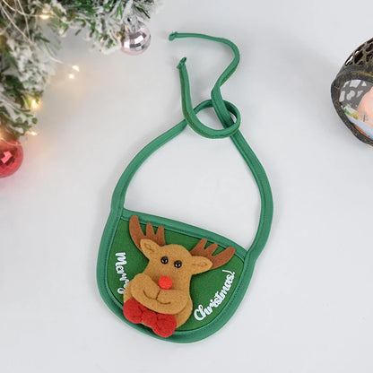 Dog Cat Christmas Hat Pets Clothes Bibs Puppy Cap Costume Accessories Navidad Xmas Home Decoration 2024 New Year Gift Bandana