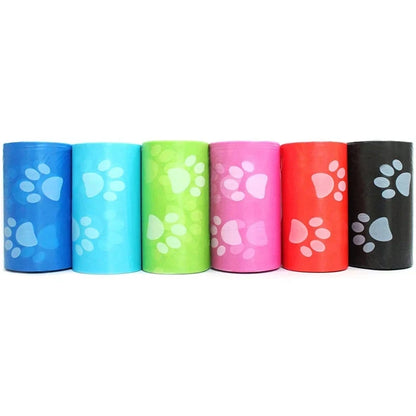 1500PCS Dog Poop Bag Outdoor Cleaning Poop Bag Outdoor Clean Pets Supplies for Dog 15Bags/Roll Refill Garbage Bag Pet Supplies
