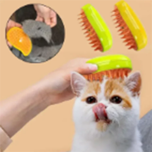 Hot pet spray massage comb to remove floating hair special comb bathing artifact cat dog supplies