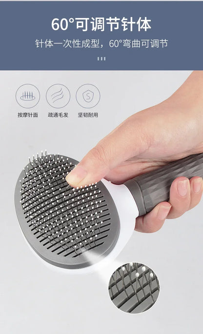 Hair Removal Brush for Dogs and Cats Non-sliding Beauty Brush Dog Beauty Equipment Pet Hair Removal Comb Pet Products