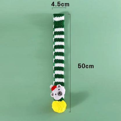 Christmas Pet Dog Scarf Hat Set Soft Comfortable Winter Neck Warmer Scarf Cat Christmas Party Dress Up Clothes Drop Shipping